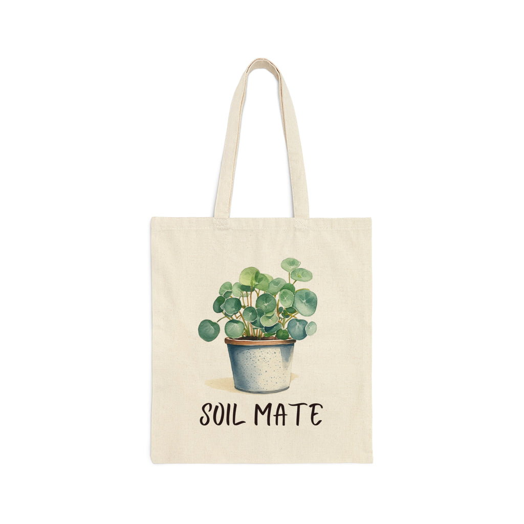 Soil Mate | Cotton Canvas Tote Bag - Dream Maker Pins