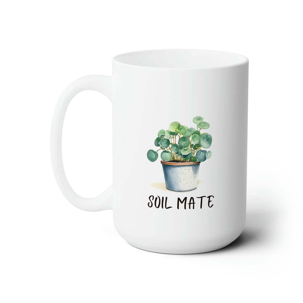Soil Mate | Ceramic Mug 15oz - Dream Maker Pins