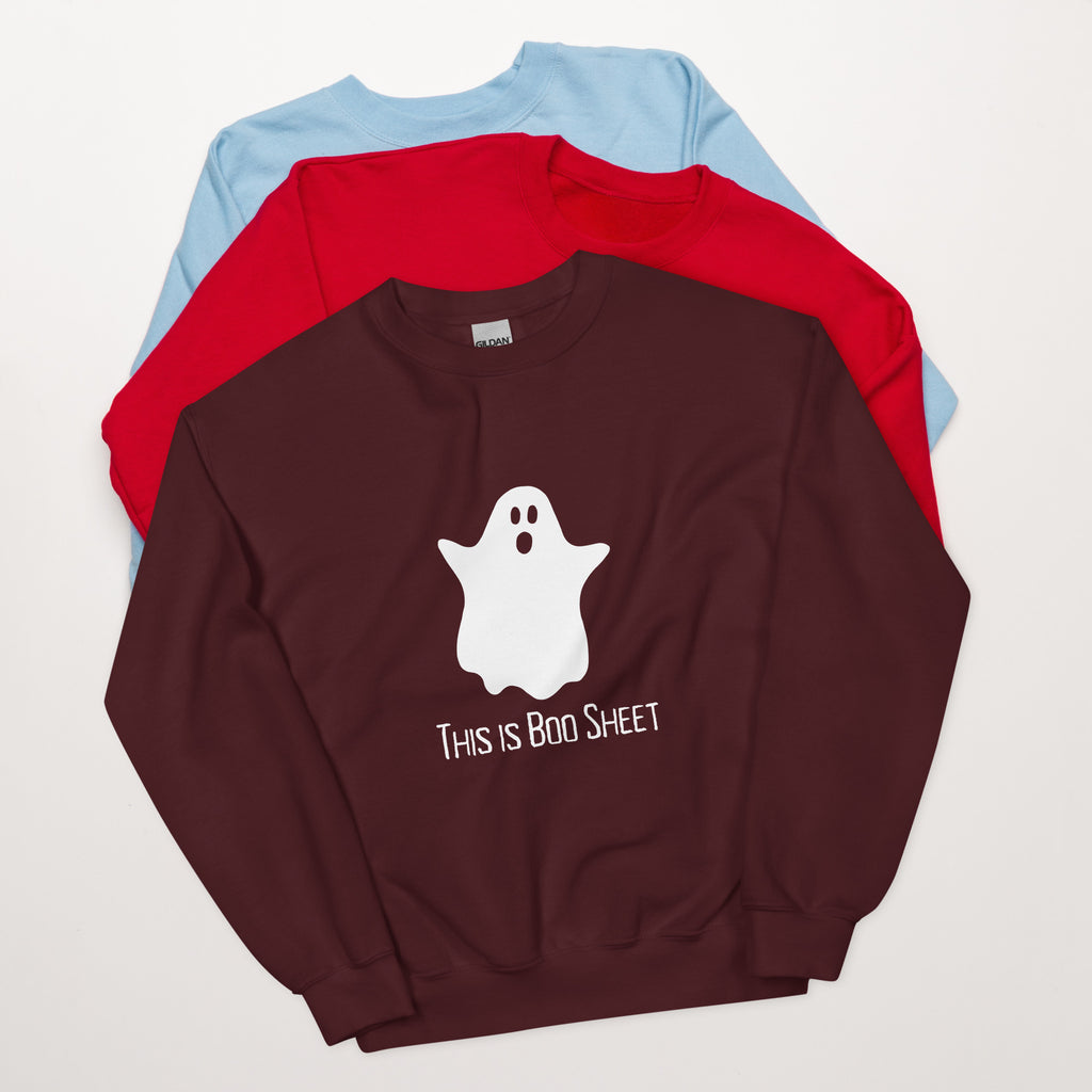 This is Boo Sheet | Spooky Themee Unisex Sweatshirt - Dream Maker Pins