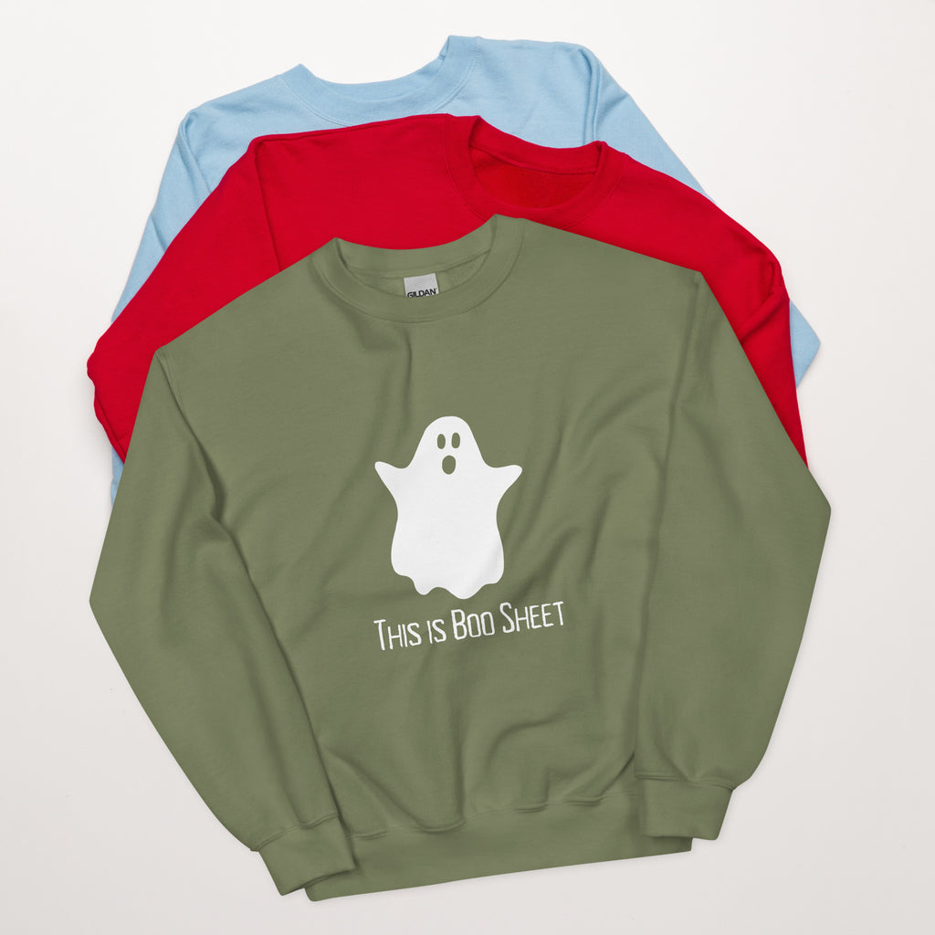 This is Boo Sheet | Spooky Themee Unisex Sweatshirt - Dream Maker Pins