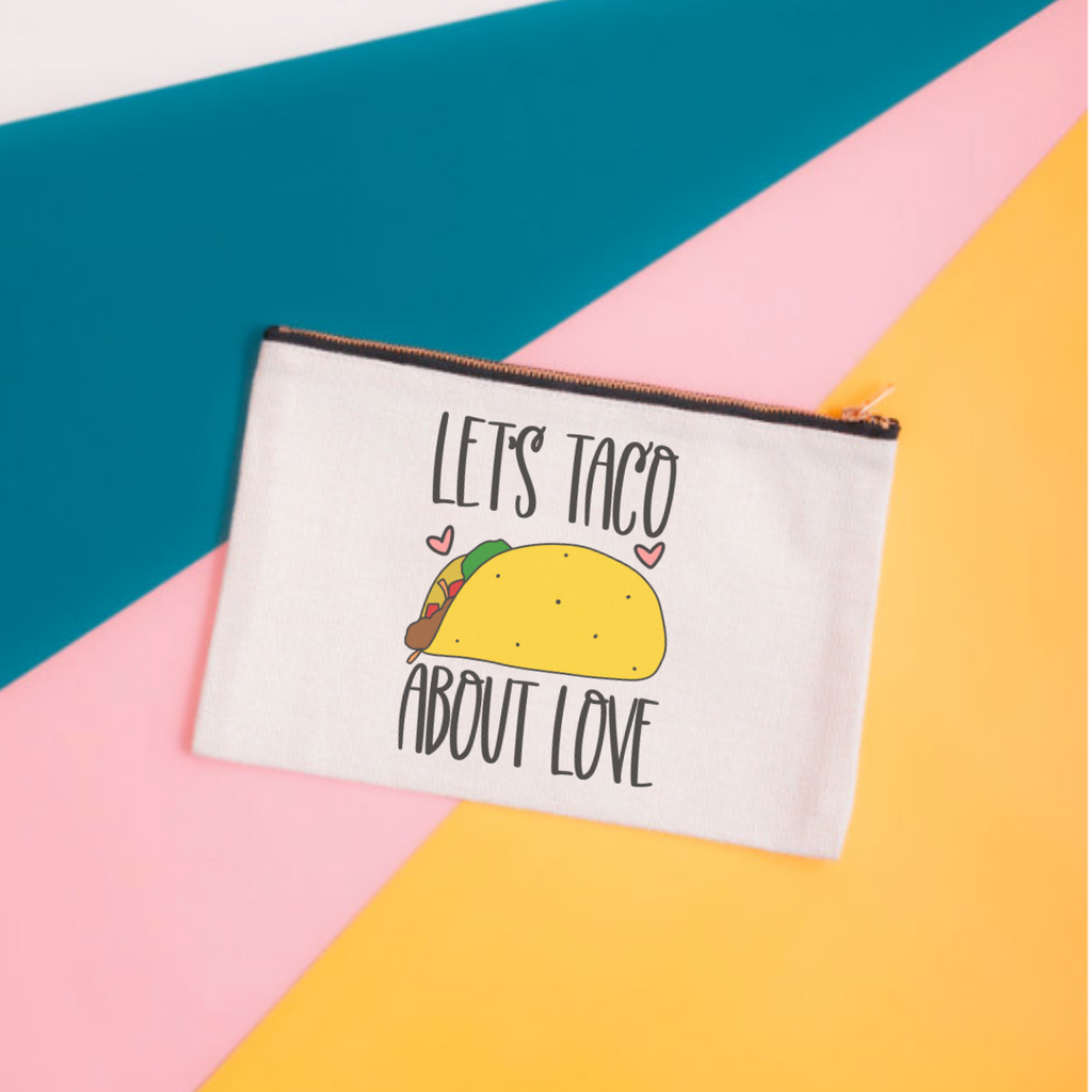 Let's Taco About Love - Linen Bag - Dream Maker Pins