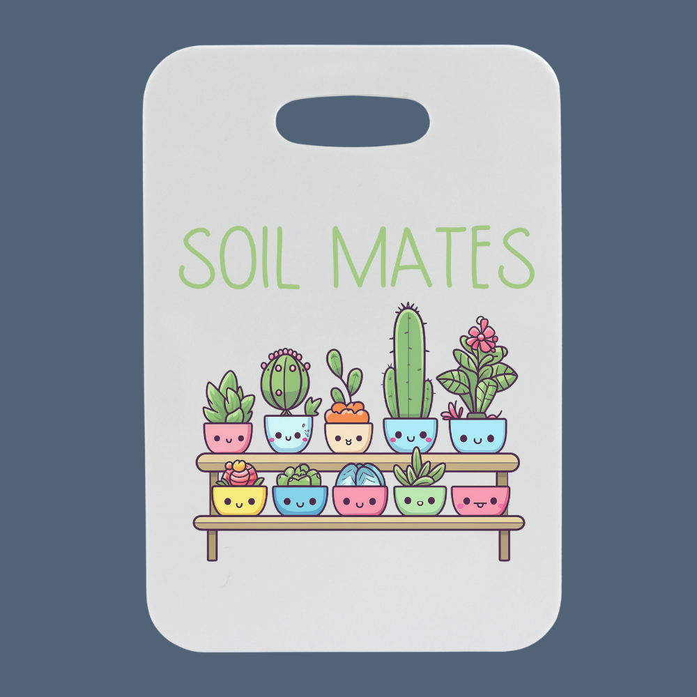 Soil Mate | Houseplant Themed Customizable Luggage Tag | Bag Tag - Dream Maker Pins