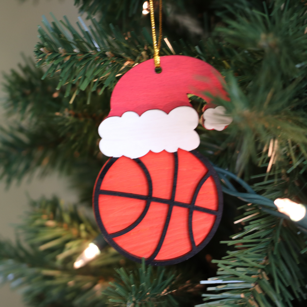 Basketball Christmas Ornament - Dream Maker Pins