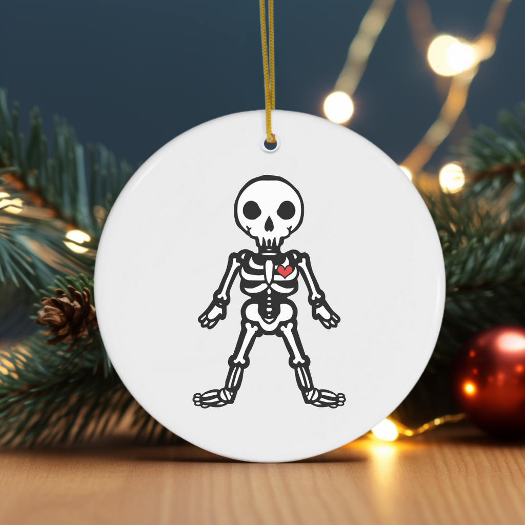 Skeleton Christmas Ornament - Dream Maker Pins