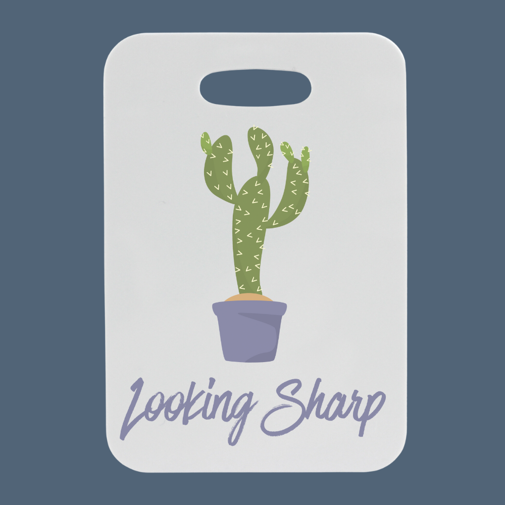 Looking Sharp | Cactus Themed Customizable Luggage Tag | Bag Tag - Dream Maker Pins