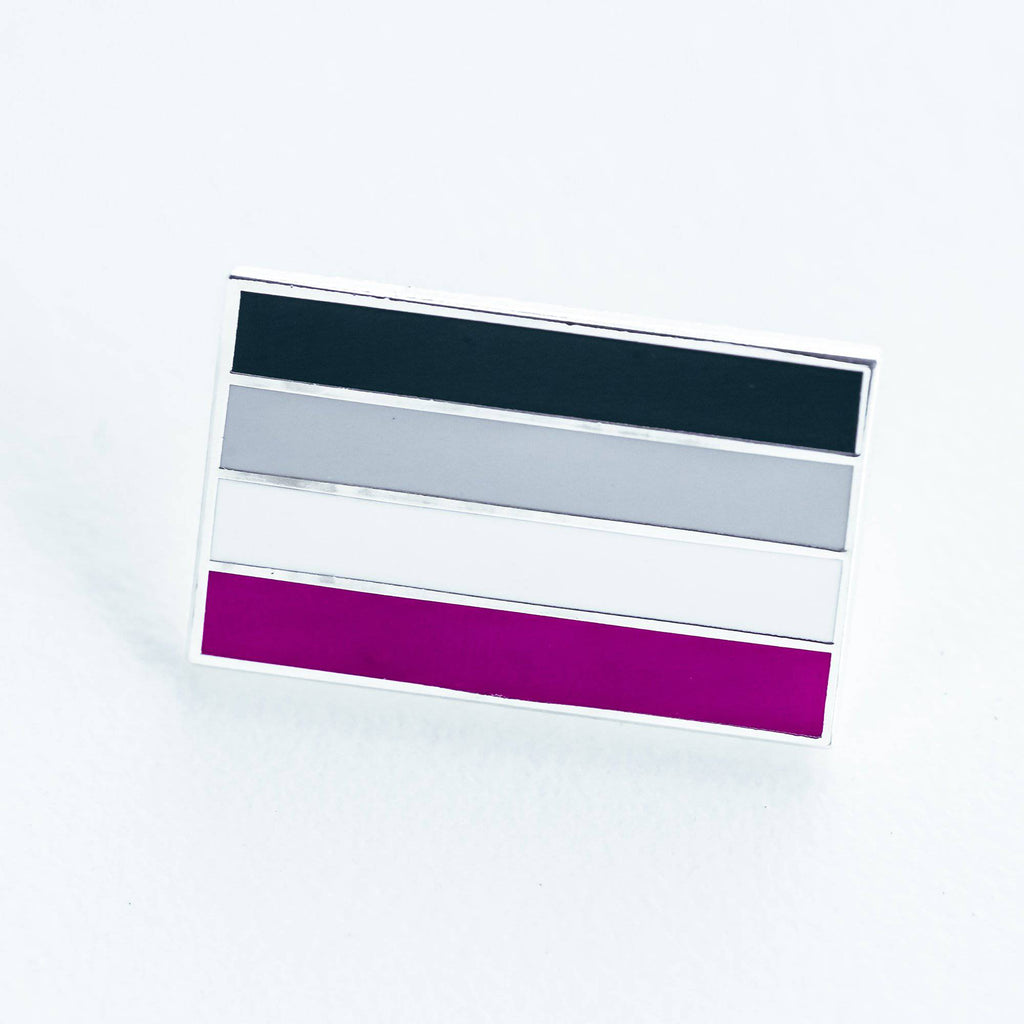 Asexual Pride Flag Enamel Pin - Dream Maker Pins