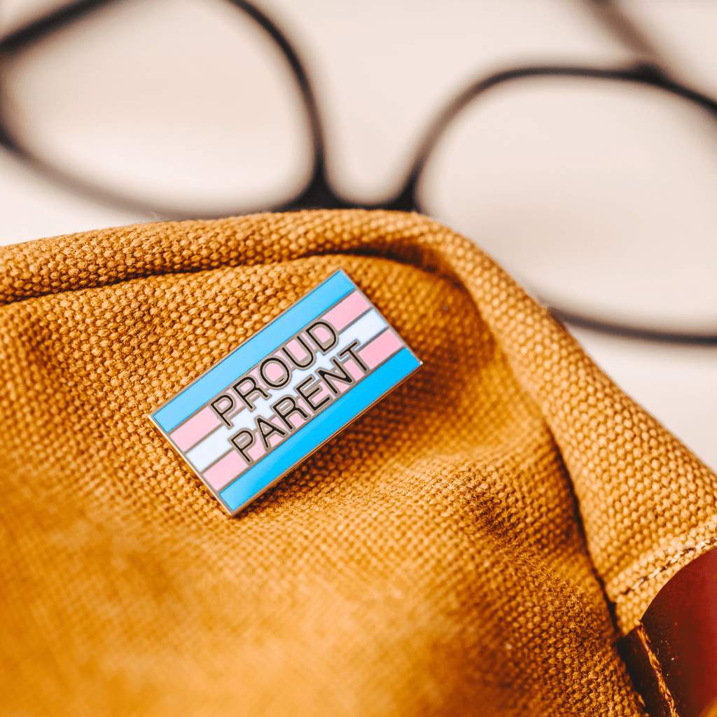 Transgender Proud Parent Enamel Pin - Dream Maker Pins