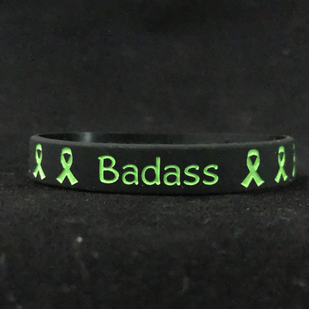 Green & Black Badass Wristband - Dream Maker Pins
