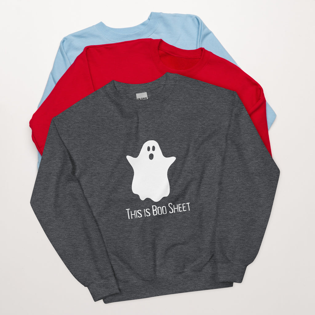 This is Boo Sheet | Spooky Themee Unisex Sweatshirt - Dream Maker Pins