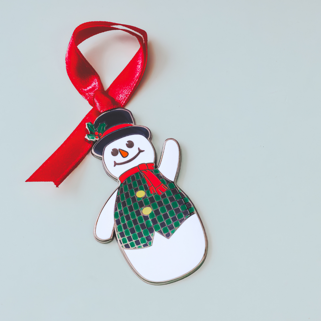 Snowman Christmas Ornament - Dream Maker Pins