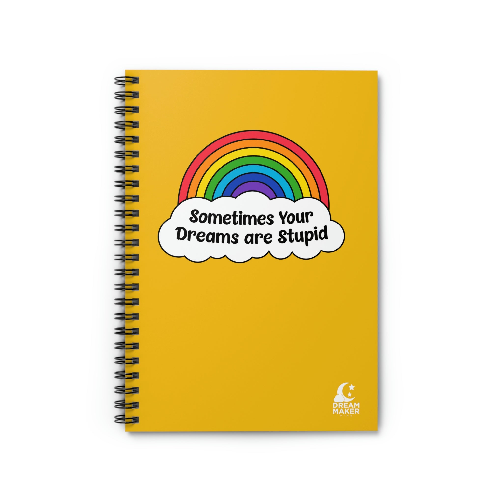 Follow your dreams doodle art Spiral Notebook for Sale by Glynnis