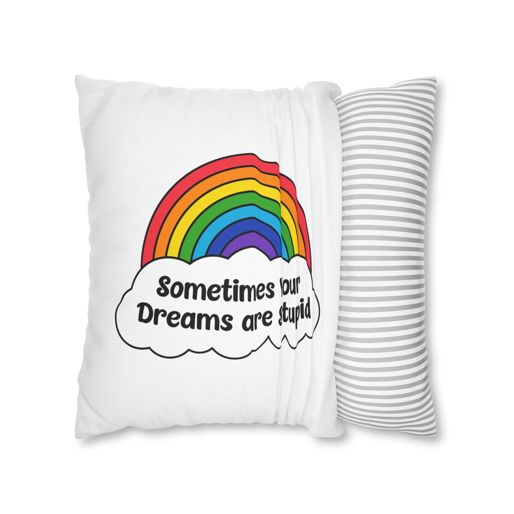 Spun Polyester Square Pillow Case - Dream Maker Pins