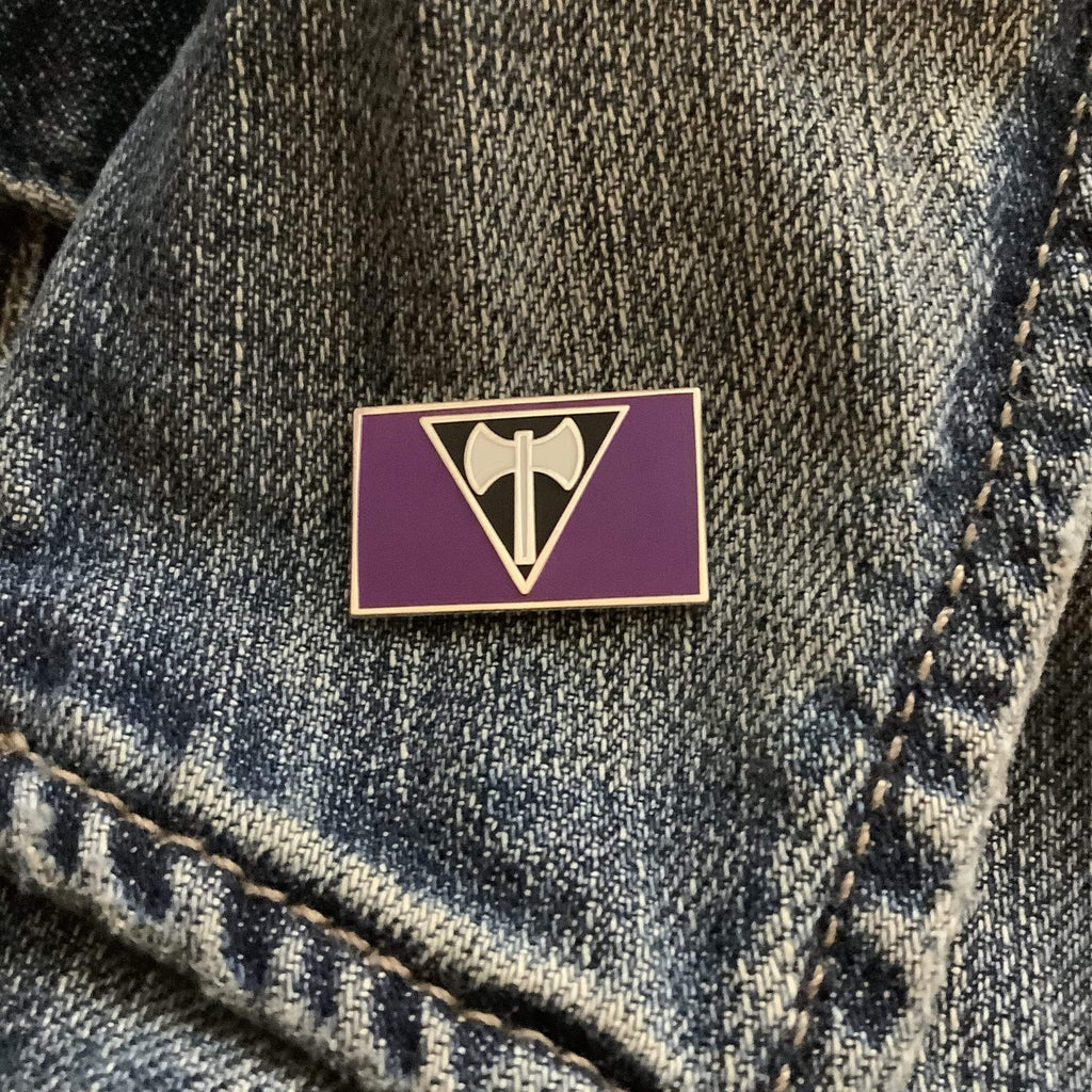 Butch Lesbian Pride Flag Enamel Pin - Dream Maker Pins