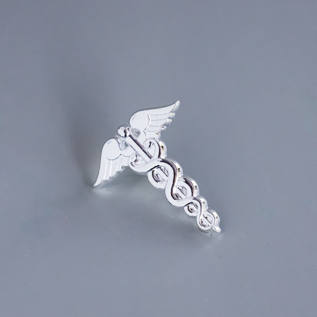 Doctor Nurse Gift Caduceus Tie Tac Nursing Lapel Pin Medical Brooch doctor-nurse-gift-caduceus-tie-tac-nursing-lapel-pin-medical-brooch