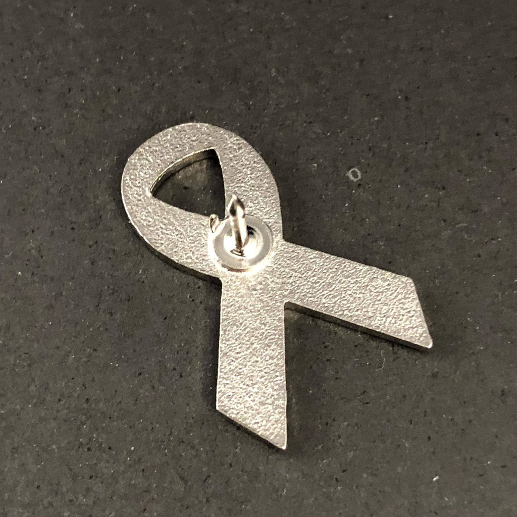 Suicide Prevention Ribbon Enamel Pin V2 - Dream Maker Pins