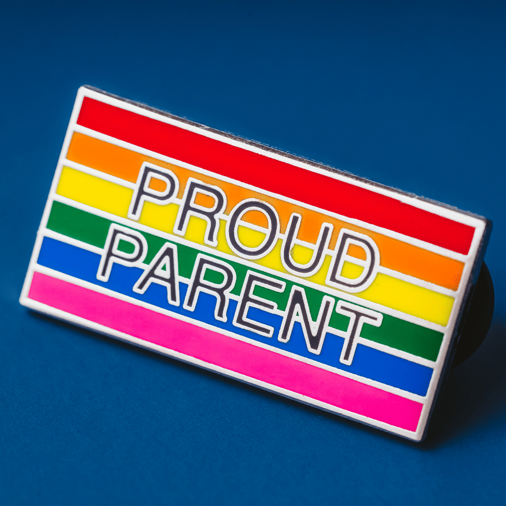 LGBTQ Proud Parent Enamel Pin - Dream Maker Pins