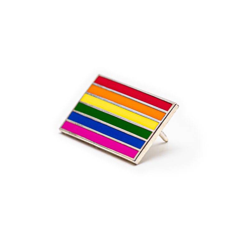 LGBTQ Rainbow Pride Flag Enamel Pin - Dream Maker Pins