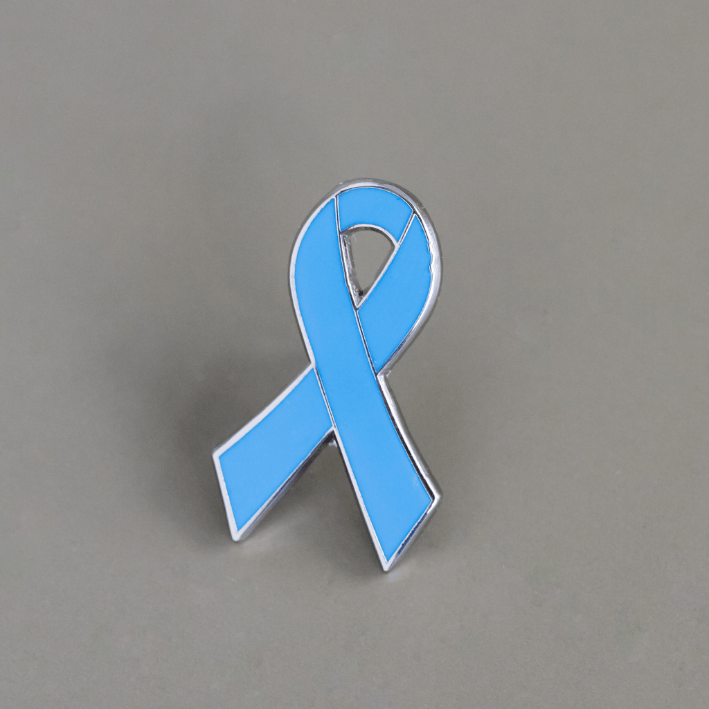 Light Blue Ribbon Pin | Light Blue | Diabetes Awareness Pins by PinMart