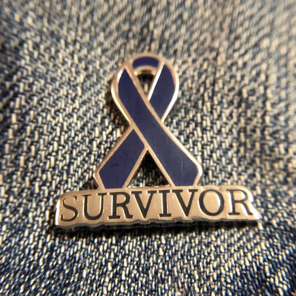 Navy Survivor Awareness Ribbon Pin - Dream Maker Pins