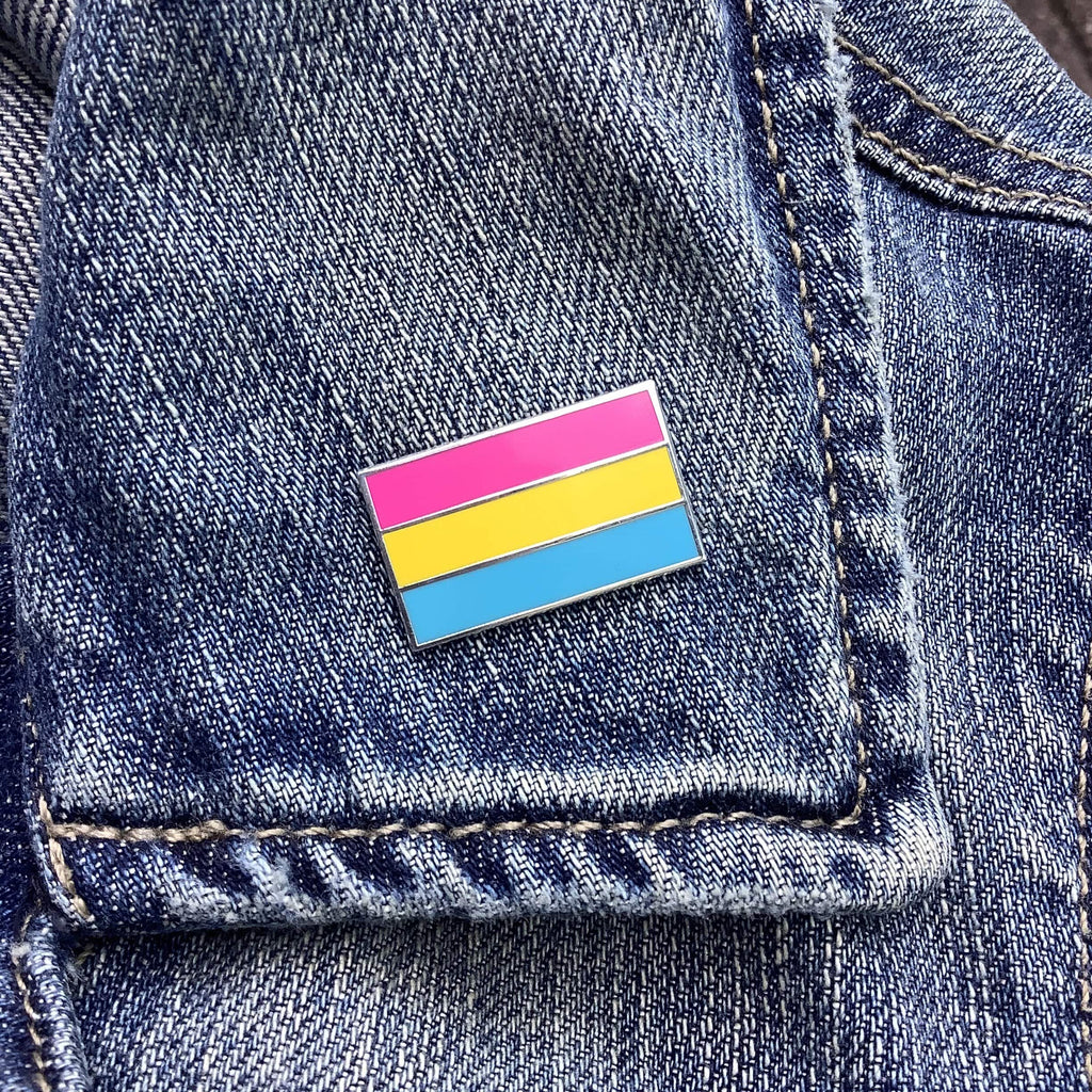 Pansexual Flag Enamel Pin - Dream Maker Pins