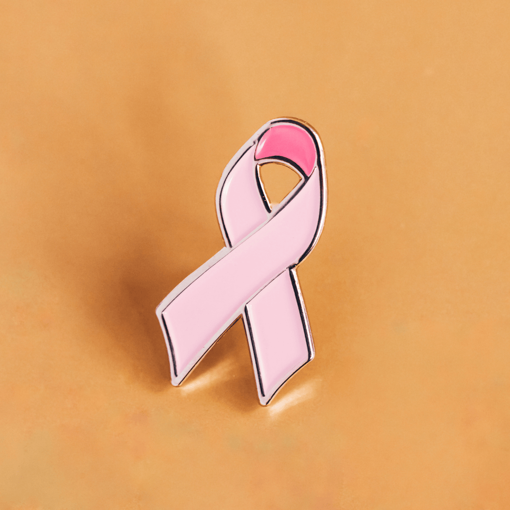Pink Awareness Ribbon Enamel Pin V2 SE - Dream Maker Pins