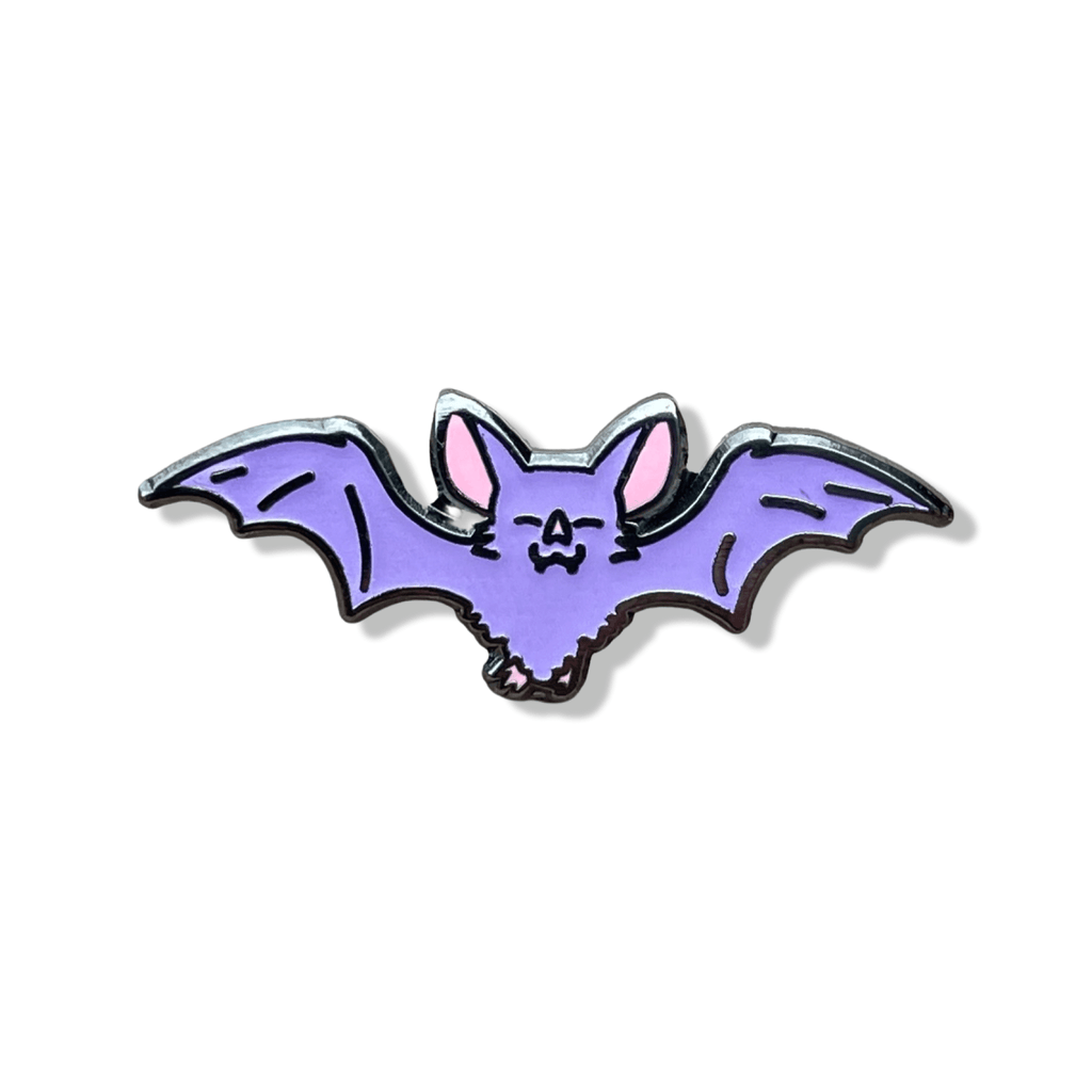 Purple Bat Enamel Pin - Dream Maker Pins