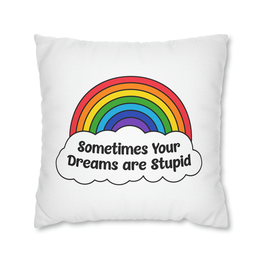 Spun Polyester Square Pillow Case - Dream Maker Pins