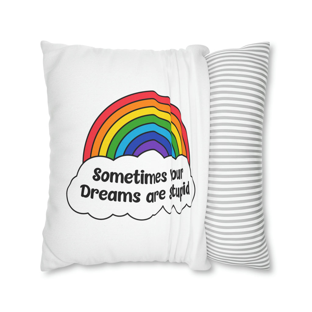 Spun Polyester Square Pillow Case - Dream Maker Pins