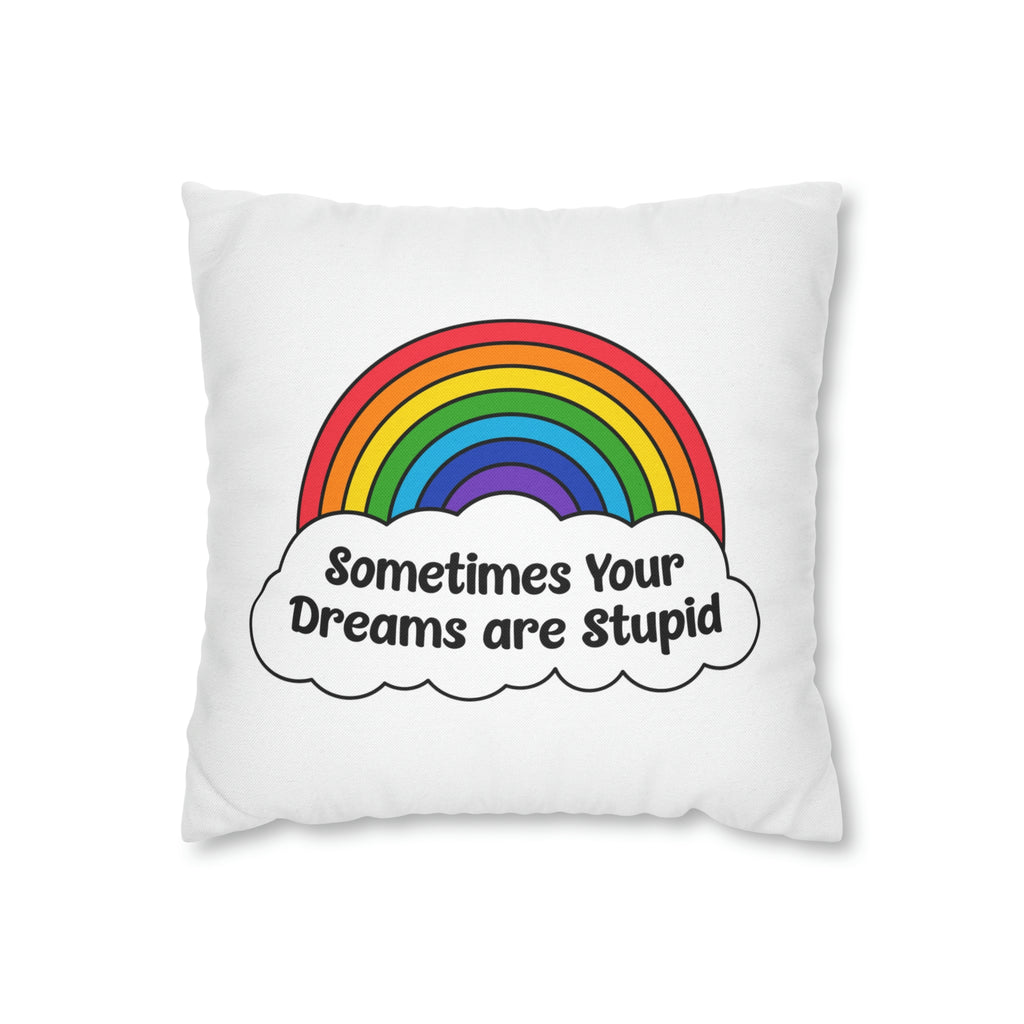 Spun Polyester Square Pillow Case - Dream Maker Pins