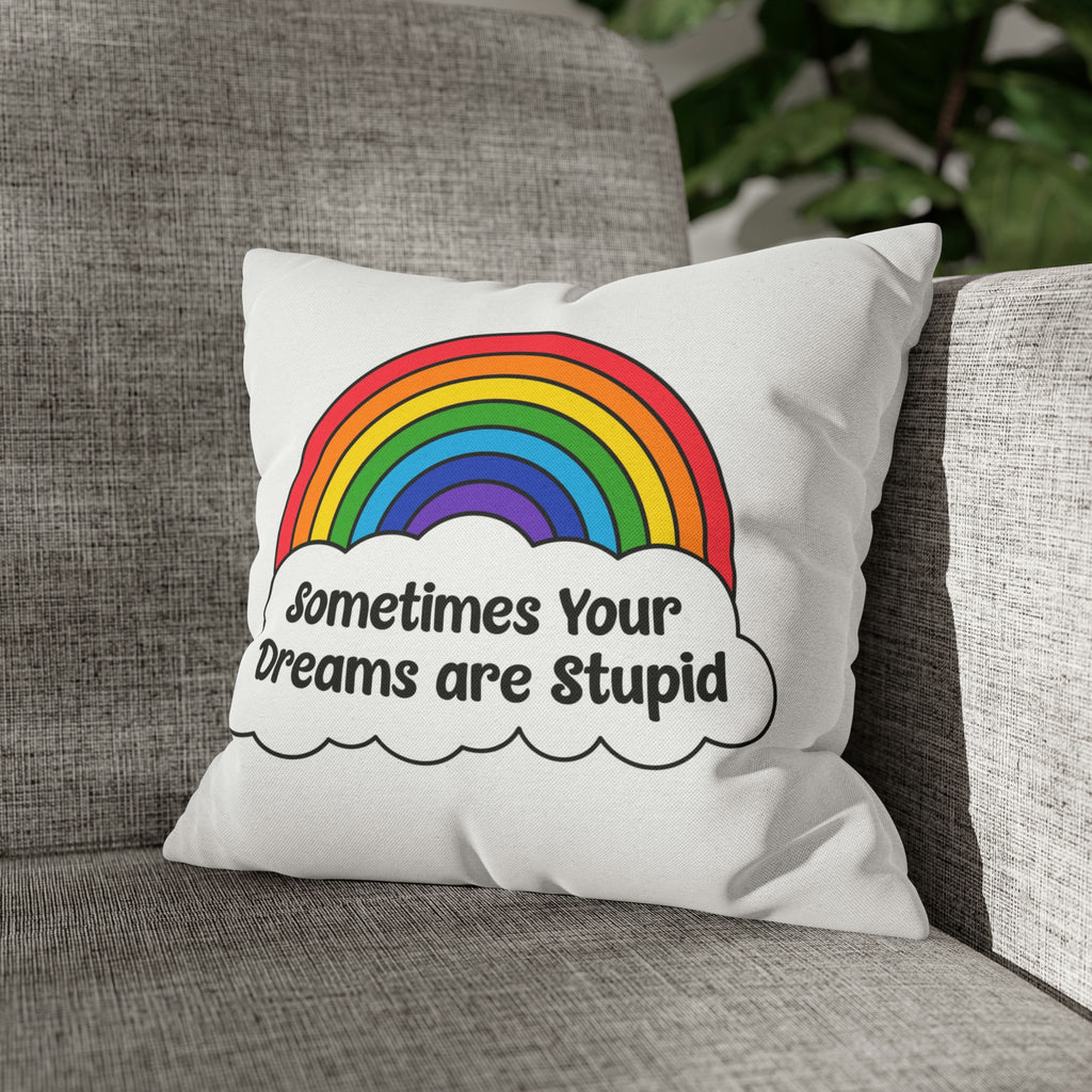 Spun Polyester Square Pillow Case - Dream Maker Pins