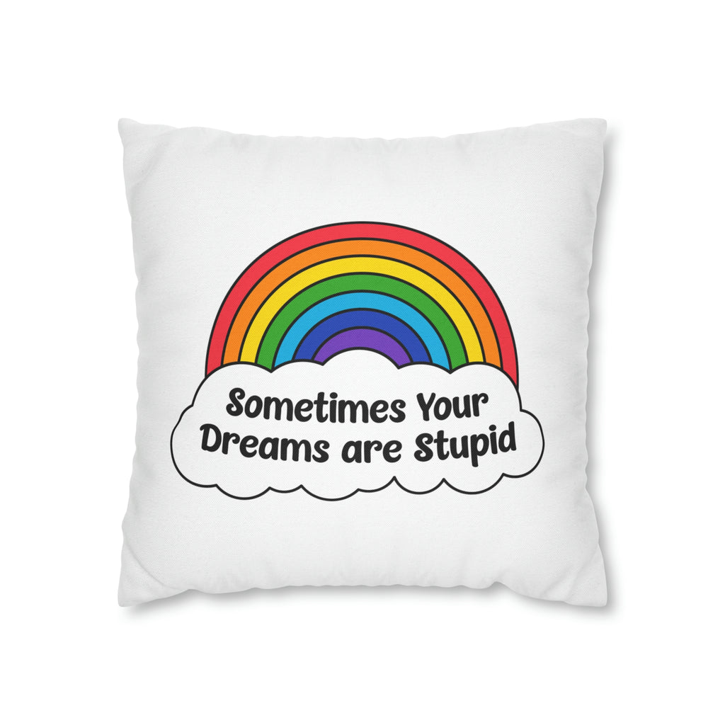 Spun Polyester Square Pillow Case - Dream Maker Pins