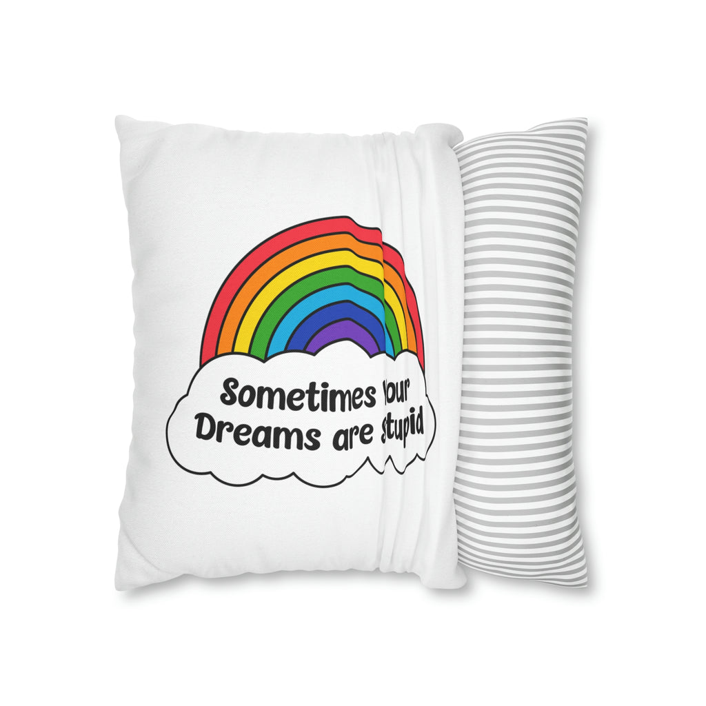 Spun Polyester Square Pillow Case - Dream Maker Pins