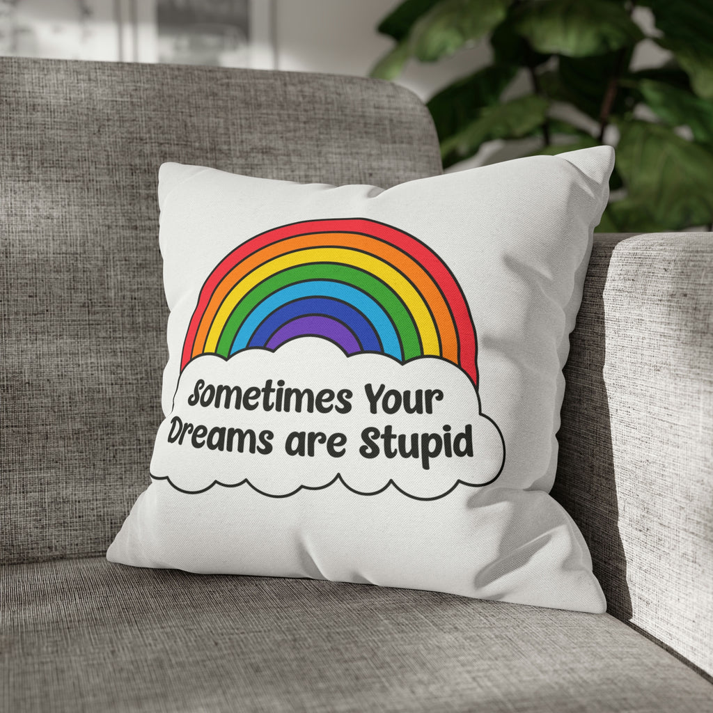 Spun Polyester Square Pillow Case - Dream Maker Pins