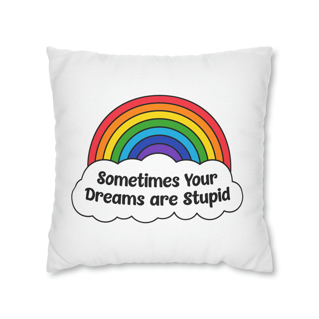 Spun Polyester Square Pillow Case - Dream Maker Pins