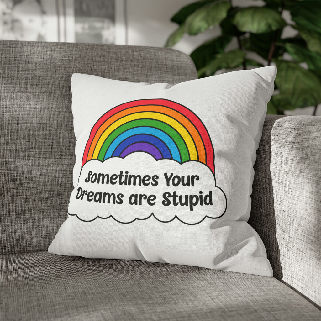 Spun Polyester Square Pillow Case - Dream Maker Pins