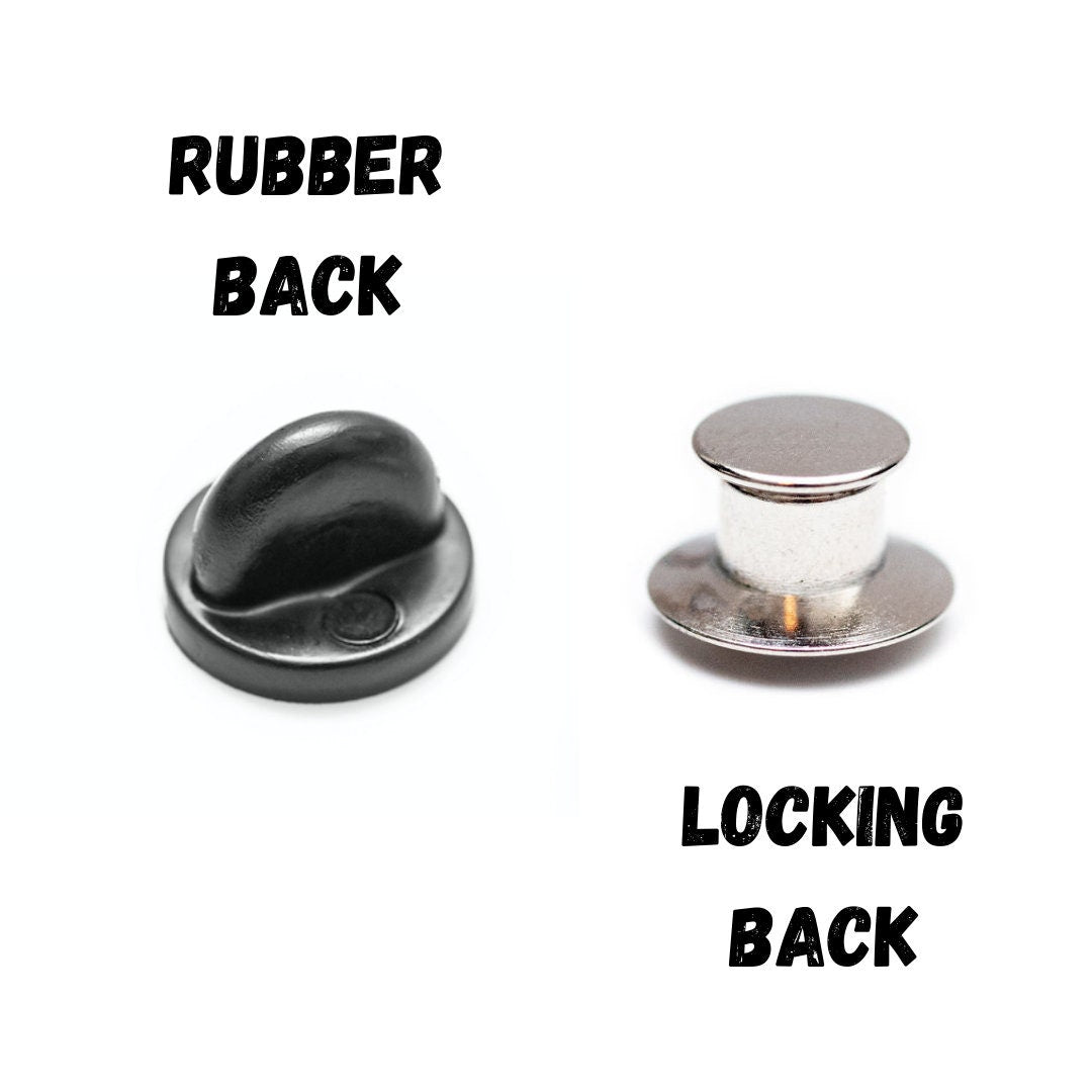 Rubber Pin Backs for Enamel Pins - Rubber Backing for Pins