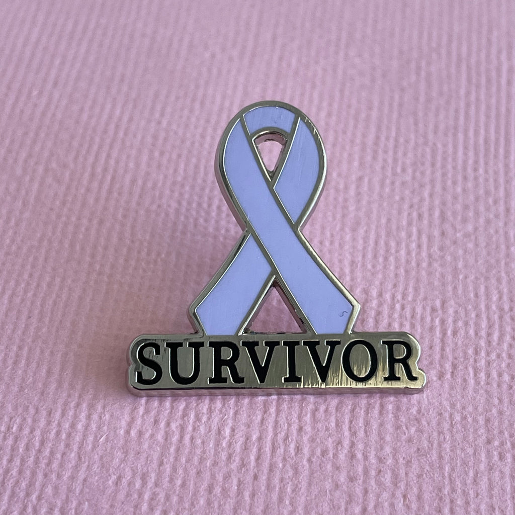 Violet Survivor Awareness Ribbon - Dream Maker Pins
