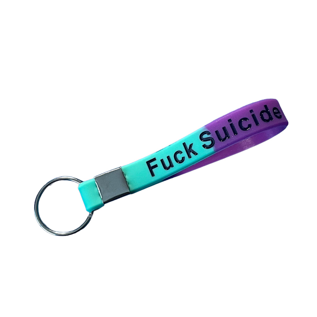 Fuck Suicide Keychain - Dream Maker Pins