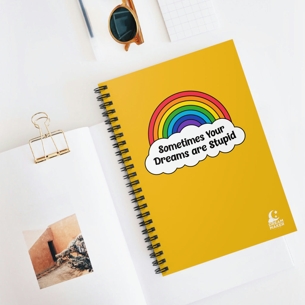 Spiral Notebook - Ruled Line - Dream Maker Pins