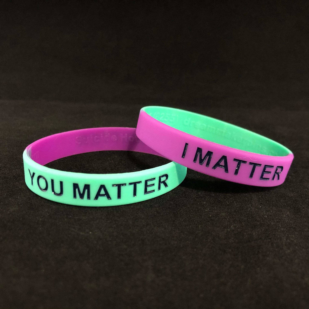 I Matter,  You Matter Wristband - Dream Maker Pins