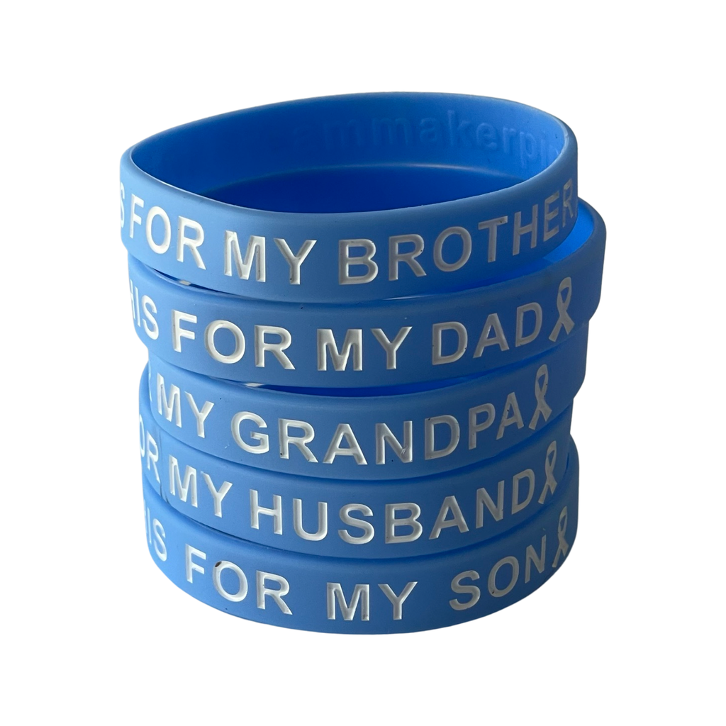Light Blue I Wear this For My Loved One Wristband - Dream Maker Pins