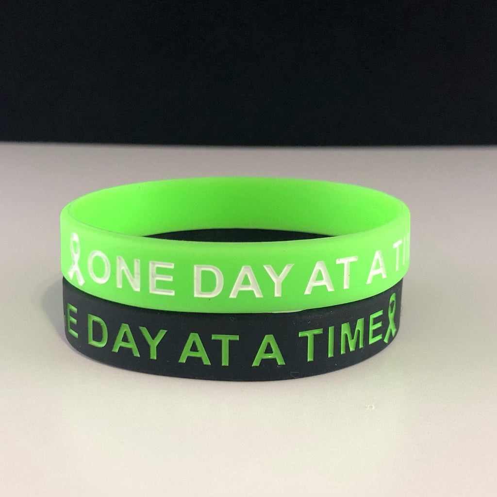 Lime Green One Day At A Time - Dream Maker Pins